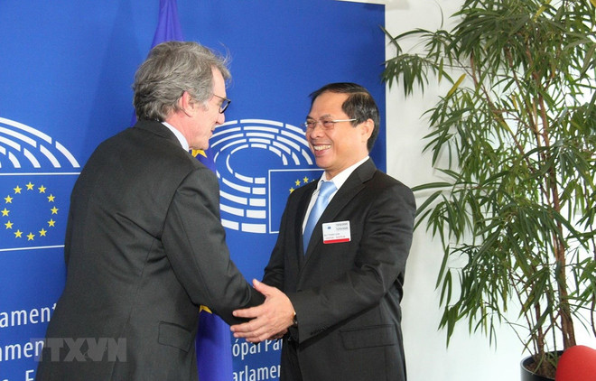 Presidente del PE apoya cooperación integral entre UE y Vietnam ảnh 1 Presidente del PE apoya cooperación integral entre UE y Vietnam ảnh 1