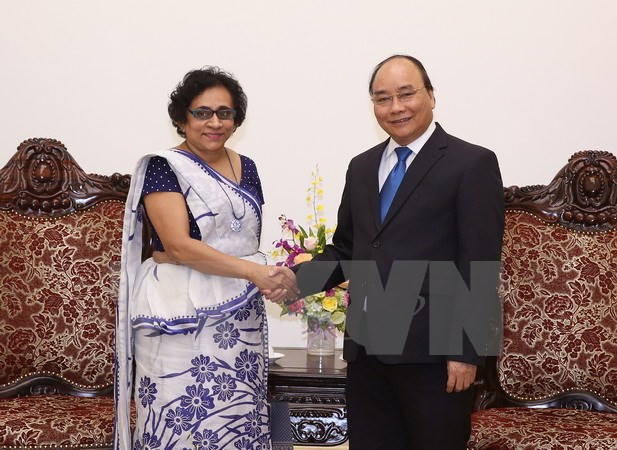Premier de Vietnam aprecia relaciones con Sri Lanka ảnh 1 Premier de Vietnam aprecia relaciones con Sri Lanka ảnh 1