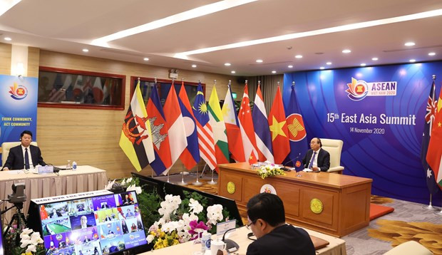 XV Cumbre de Asia Oriental: Vietnam destaca importancia de mantener un entorno de paz y estabilidad ảnh 1 XV Cumbre de Asia Oriental: Vietnam destaca importancia de mantener un entorno de paz y estabilidad ảnh 1
