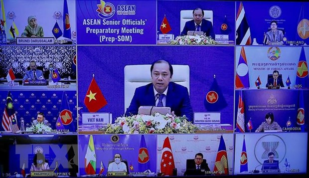 Efectúan reuniones de ministros de Relaciones Exteriores y de Economía de la ASEAN ảnh 1 Efectúan reuniones de ministros de Relaciones Exteriores y de Economía de la ASEAN ảnh 1
