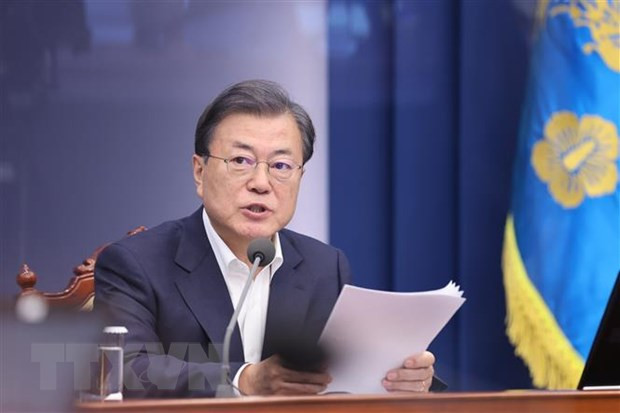 Presidente de Corea del Sur llama a fomentar cooperación en lucha contra enfermedades infecciosas  ảnh 1 Presidente de Corea del Sur llama a fomentar cooperación en lucha contra enfermedades infecciosas  ảnh 1
