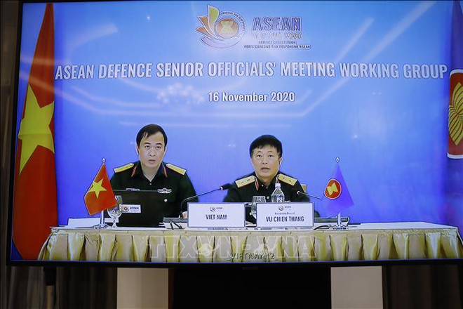 Inauguran reunión en línea del Grupo de Trabajo de Altos Funcionarios de Defensa de ASEAN ảnh 1 Inauguran reunión en línea del Grupo de Trabajo de Altos Funcionarios de Defensa de ASEAN ảnh 1