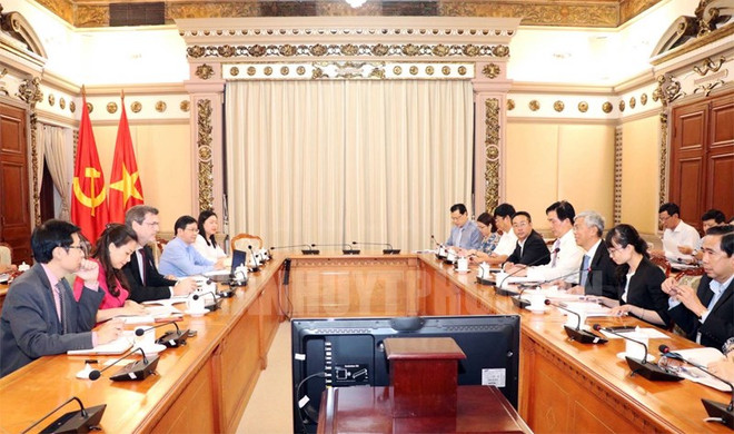 Ciudad Ho Chi Minh fomenta cooperación con Banco Asiático para el Desarrollo ảnh 1 Ciudad Ho Chi Minh fomenta cooperación con Banco Asiático para el Desarrollo ảnh 1