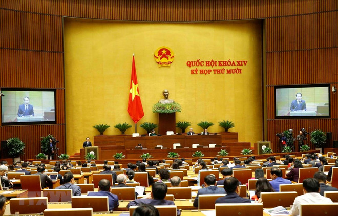 Parlamento de Vietnam aprueba Resolución sobre organización del gobierno urbano en Ciudad Ho Chi Minh ảnh 1 Parlamento de Vietnam aprueba Resolución sobre organización del gobierno urbano en Ciudad Ho Chi Minh ảnh 1