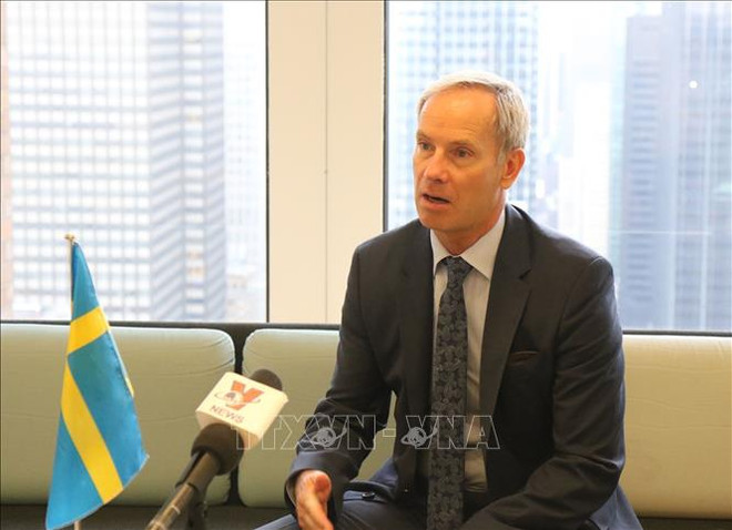 Recibe Vietnam apoyo sueco para su candidatura a miembro no permanente del Consejo de Seguridad de ONU ảnh 1 Recibe Vietnam apoyo sueco para su candidatura a miembro no permanente del Consejo de Seguridad de ONU ảnh 1