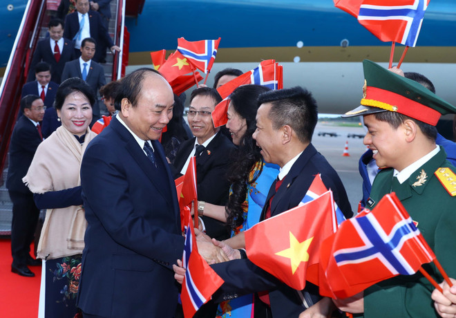 Inicia Premier de Vietnam visita oficial a Noruega ảnh 1