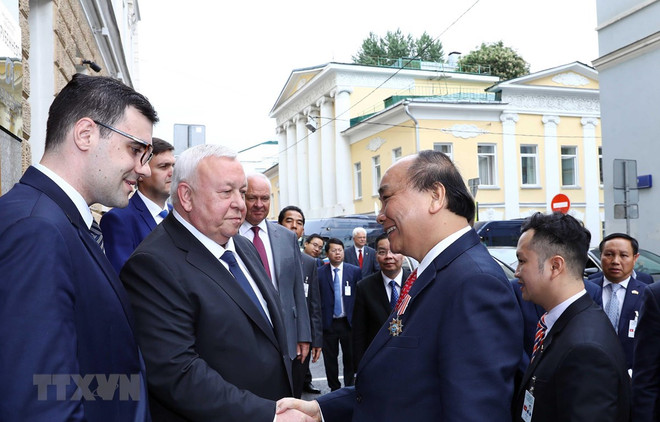Concluye Premier de Vietnam visita oficial a Rusia ảnh 1 Concluye Premier de Vietnam visita oficial a Rusia ảnh 1