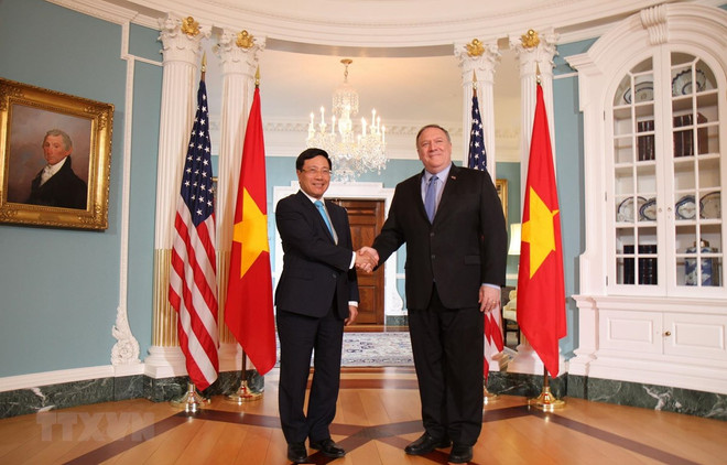 Efectúa canciller vietnamita visita oficial a Estados Unidos ảnh 1 Efectúa canciller vietnamita visita oficial a Estados Unidos ảnh 1