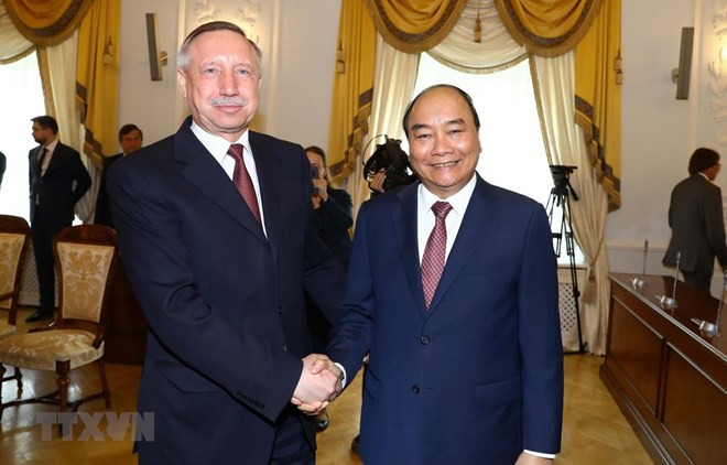 Primer ministro vietnamita Nguyen Xuan Phuc visita San Petersburgo ảnh 1 Primer ministro vietnamita Nguyen Xuan Phuc visita San Petersburgo ảnh 1