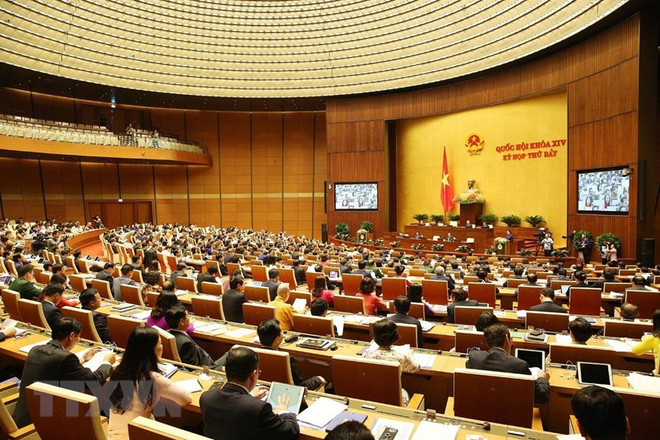 Concluye Parlamento de Vietnam primera jornada del séptimo período de sesiones ảnh 1 Concluye Parlamento de Vietnam primera jornada del séptimo período de sesiones ảnh 1