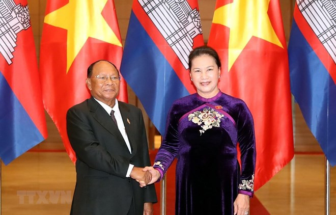 Recibe presidenta de Asamblea Nacional a su par camboyano ảnh 1 Recibe presidenta de Asamblea Nacional a su par camboyano ảnh 1