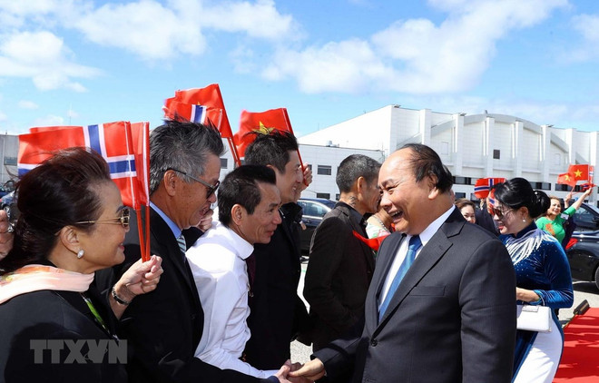 Concluye primer ministro vietnamita fructífera visita a Noruega ảnh 1 Concluye primer ministro vietnamita fructífera visita a Noruega ảnh 1