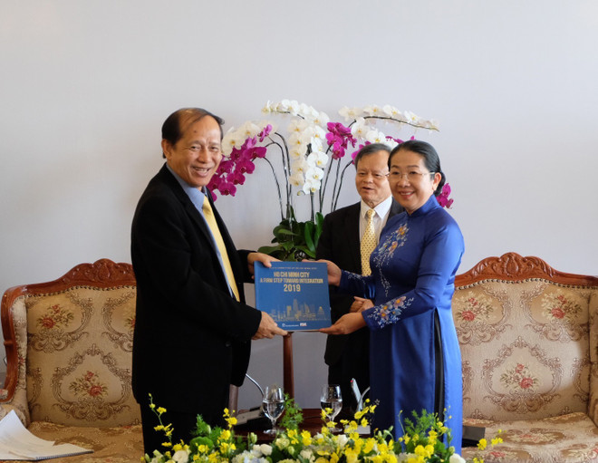 Delegación camboyana visita Ciudad Ho Chi Minh ảnh 1 Delegación camboyana visita Ciudad Ho Chi Minh ảnh 1
