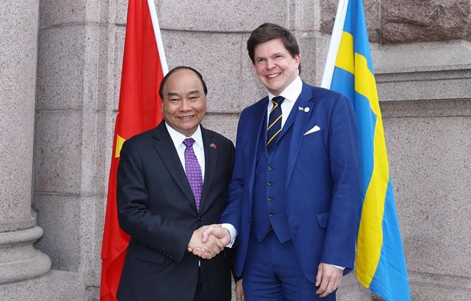 Premier vietnamita se reúne con presidente del parlamento sueco ảnh 1