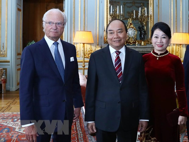 Se reúne premier de Vietnam con el Rey de Suecia ảnh 1 Se reúne premier de Vietnam con el Rey de Suecia ảnh 1