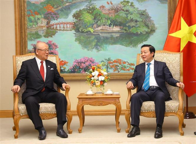 Vietnam dispuesto a cooperar con Japón para implementar compromisos y metas globales ảnh 1 Vietnam dispuesto a cooperar con Japón para implementar compromisos y metas globales ảnh 1