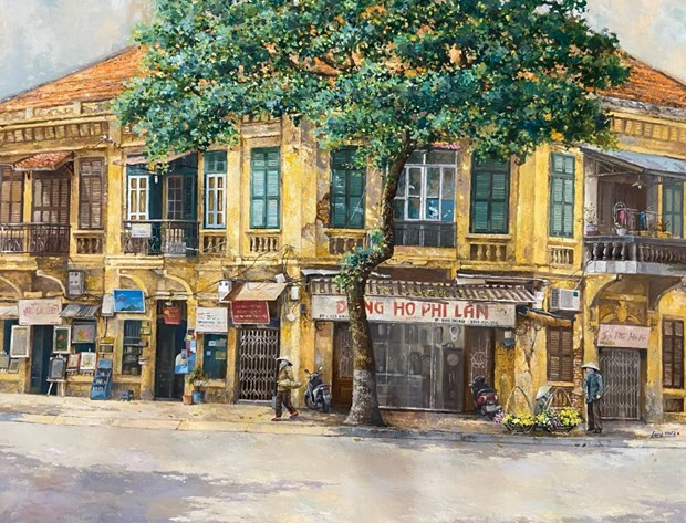 Joven artista lucha contra el destino para alimentar su pasión por el arte ảnh 1