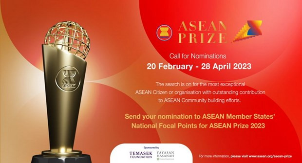 Convocan premio para honrar aportes a construcción de ASEAN ảnh 1