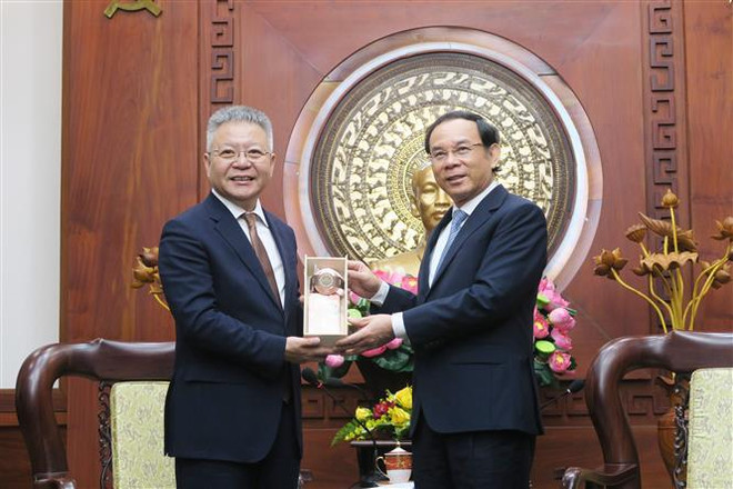 Ciudad Ho Chi Minh y provincia china de Hainan promueven cooperación ảnh 2 Ciudad Ho Chi Minh y provincia china de Hainan promueven cooperación ảnh 2