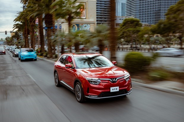 VinFast entregará autos eléctricos VF8 a clientes estadounidenses a partir de marzo ảnh 1