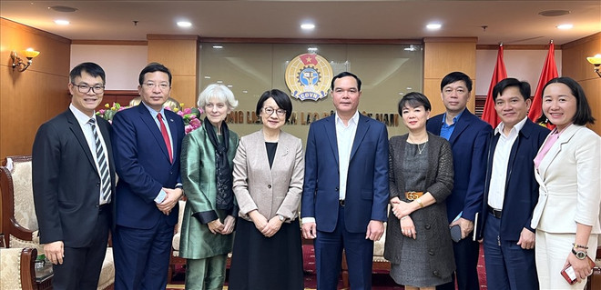Promueven nexos entre OIT y Confederación General del Trabajo de Vietnam ảnh 1 Promueven nexos entre OIT y Confederación General del Trabajo de Vietnam ảnh 1