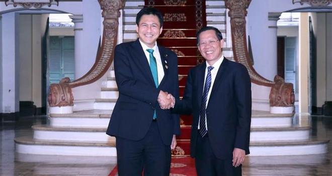 Aseveran compromiso de contribuir a lazos Vietnam- Japón ảnh 1 Aseveran compromiso de contribuir a lazos Vietnam- Japón ảnh 1