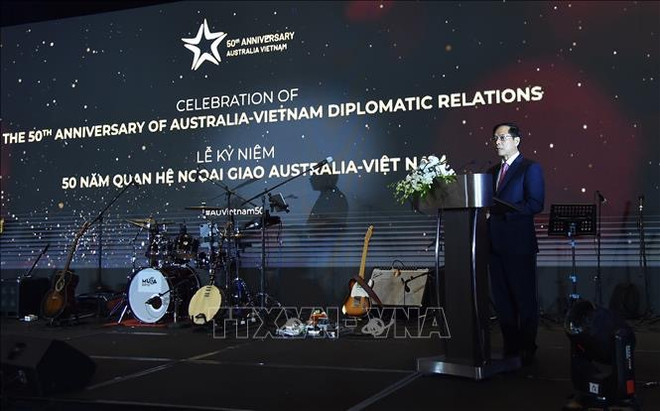 Resaltan progreso de lazos Vietnam- Australia en 50 años ảnh 1 Resaltan progreso de lazos Vietnam- Australia en 50 años ảnh 1