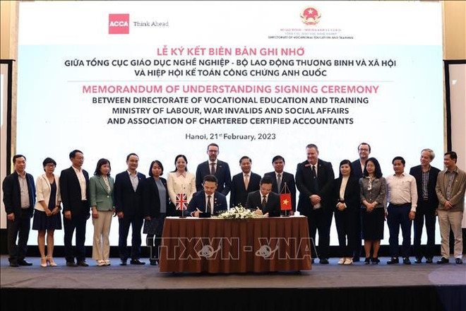 Vietnam y el Reino Unido intensifican cooperación en formación vocacional ảnh 1 Vietnam y el Reino Unido intensifican cooperación en formación vocacional ảnh 1