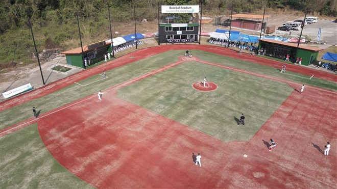 Arranca en Laos Copa de béisbol de Indochina ảnh 1