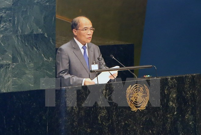 Culmina presidente de AN actividades en cita parlamentaria mundial ảnh 1  Culmina presidente de AN actividades en cita parlamentaria mundial ảnh 1
