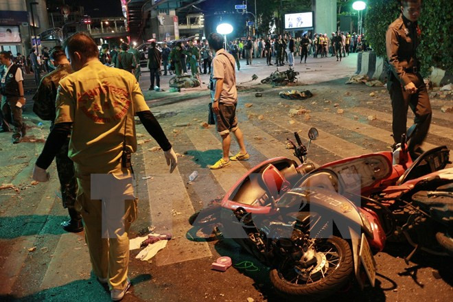 Vietnam condena atentado con bomba en Bangkok ảnh 1 Vietnam condena atentado con bomba en Bangkok ảnh 1