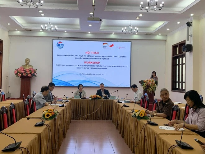 Verifican resultados de implementación de tres años de EVFTA ảnh 2 Verifican resultados de implementación de tres años de EVFTA ảnh 2