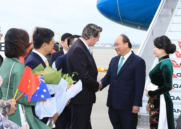 Premier de Vietnam llega a Sídney para asistir a Cumbre ASEAN- Australia ảnh 1