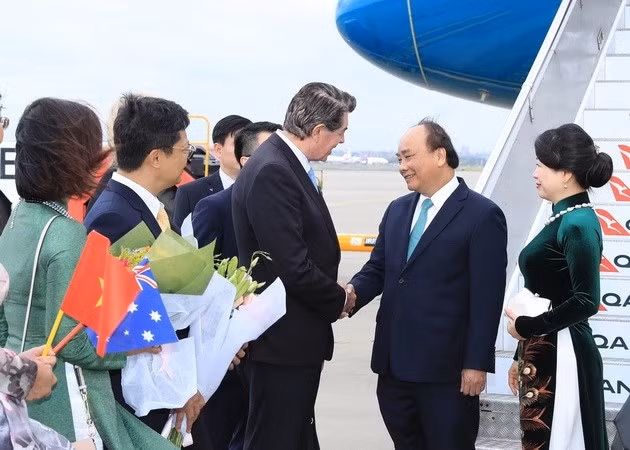 Premier de Vietnam llega a Sídney para asistir a Cumbre ASEAN- Australia ảnh 1