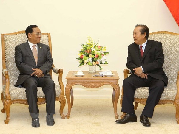 Vietnam y Myanmar ampliarán cooperación ảnh 1 Vietnam y Myanmar ampliarán cooperación ảnh 1