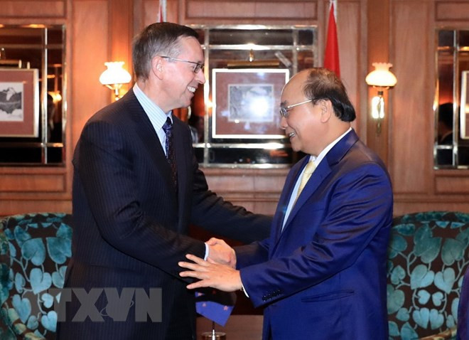 Premier vietnamita sostiene encuentros con gerentes de empresas neozelandesas ảnh 1 Premier vietnamita sostiene encuentros con gerentes de empresas neozelandesas ảnh 1
