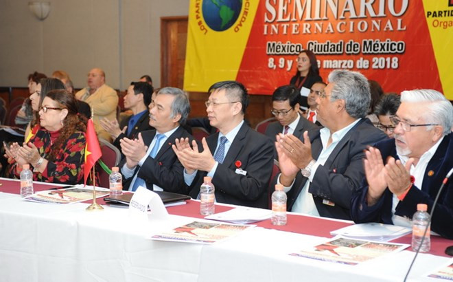 Vietnam participa en seminario de partidos de izquierda en México ảnh 1