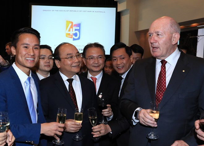 Vietnam y Australia reafirman determinación de agilizar relaciones binacionales ảnh 1 Vietnam y Australia reafirman determinación de agilizar relaciones binacionales ảnh 1