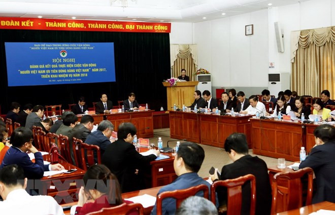 Vietnam impulsa consumo de productos nacionales ảnh 1 Vietnam impulsa consumo de productos nacionales ảnh 1