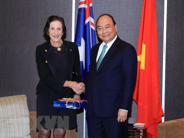 Premier vietnamita recibe a dirigentes de Nueva Gales del Sur ảnh 1 Premier vietnamita recibe a dirigentes de Nueva Gales del Sur ảnh 1