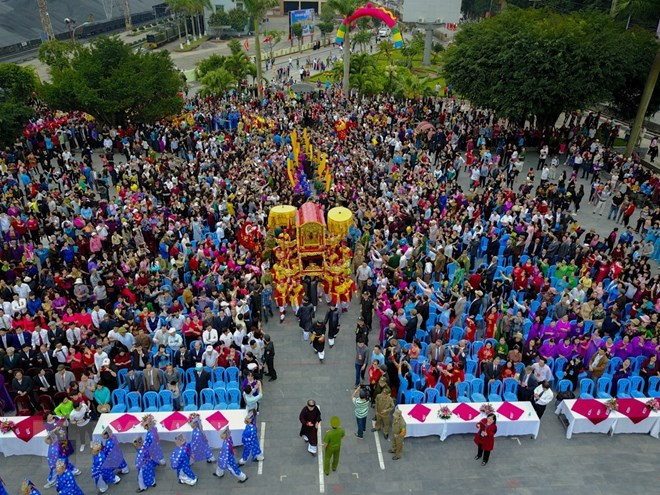 Celebran reconocimiento del Templo de Cua Ong como reliquia nacional especial ảnh 1