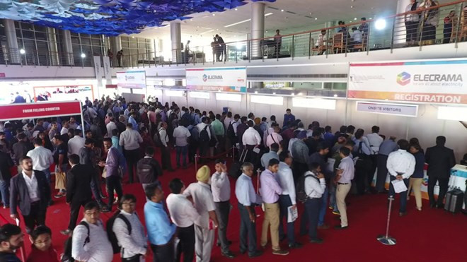 Decenas de empresas vietnamitas asistieron a feria de energía en la India ảnh 1 Decenas de empresas vietnamitas asistieron a feria de energía en la India ảnh 1