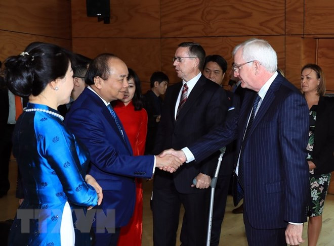 Premier vietnamita concluye visita a Nueva Zelanda ảnh 1 Premier vietnamita concluye visita a Nueva Zelanda ảnh 1