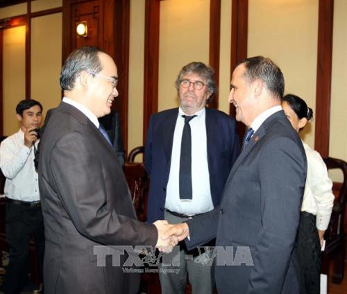 Ciudad Ho Chi Minh y Francia promueven cooperación en transporte ảnh 1 Ciudad Ho Chi Minh y Francia promueven cooperación en transporte ảnh 1