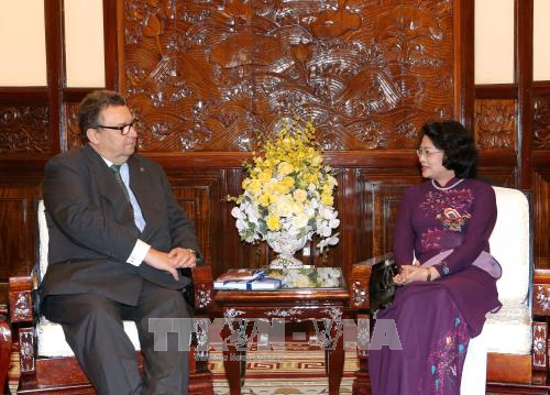 Vicepresidenta vietnamita destaca fructífero desarrollo de nexos con Finlandia ảnh 1 Vicepresidenta vietnamita destaca fructífero desarrollo de nexos con Finlandia ảnh 1