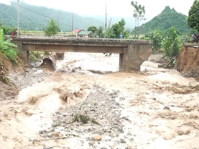 Inundaciones causan grandes daños en provincia norvietnamita de Son La ảnh 1 Inundaciones causan grandes daños en provincia norvietnamita de Son La ảnh 1