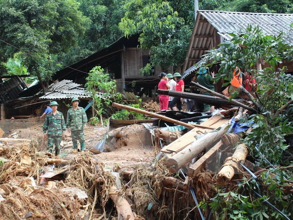 Inundaciones ocasionan graves pérdidas en provincia vietnamita de Hoa Binh ảnh 1 Inundaciones ocasionan graves pérdidas en provincia vietnamita de Hoa Binh ảnh 1
