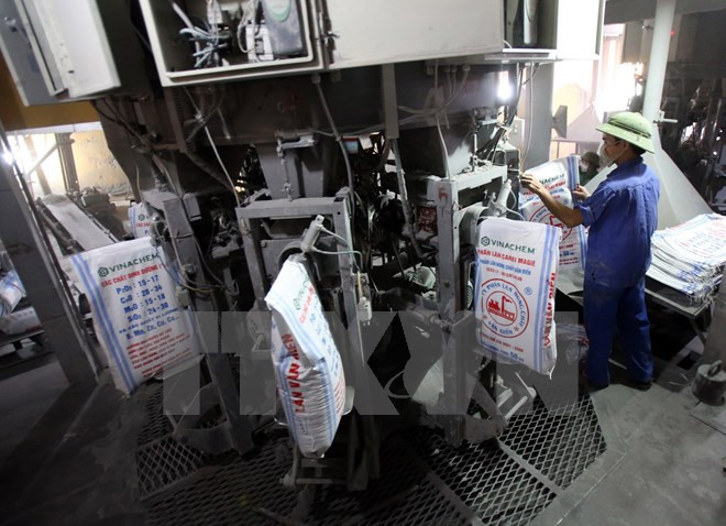 Exportación anual de fertilizante vietnamita totaliza 800 mil de toneladas ảnh 1 Exportación anual de fertilizante vietnamita totaliza 800 mil de toneladas ảnh 1