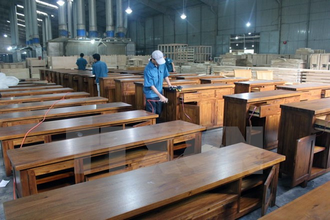 Exportación maderera de Vietnam totalizará ocho mil millones de dólares en 2017 ảnh 1 Exportación maderera de Vietnam totalizará ocho mil millones de dólares en 2017 ảnh 1