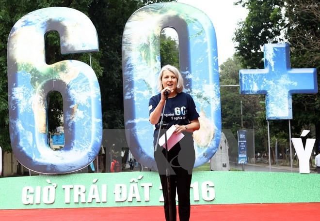 Responde Vietnam a la campaña mundial “Hora del Planeta” 2016 ảnh 1 Responde Vietnam a la campaña mundial “Hora del Planeta” 2016 ảnh 1